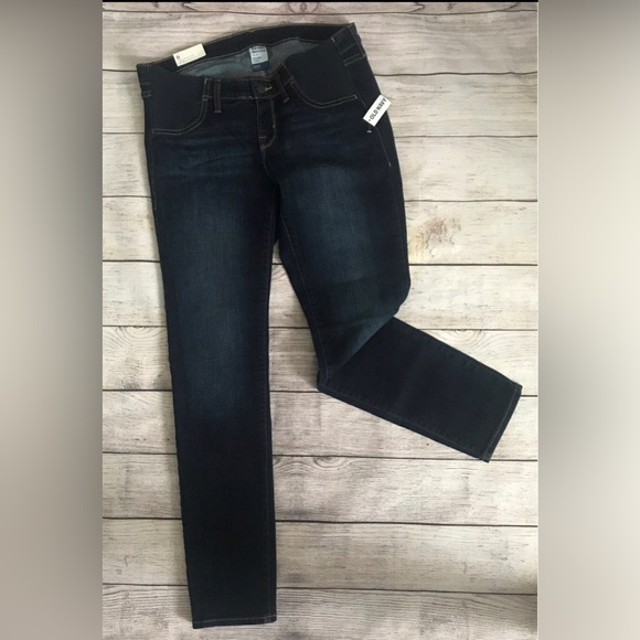 Denim - Old navy side panel maternity jeans
